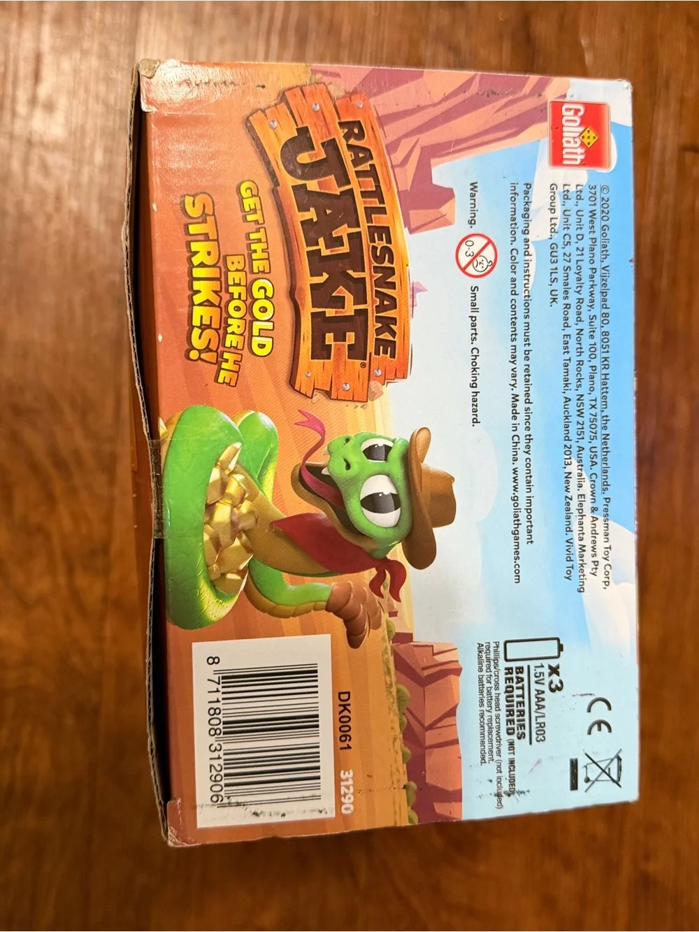 Goliath Rattlesnake Jake Game - Orange/Green